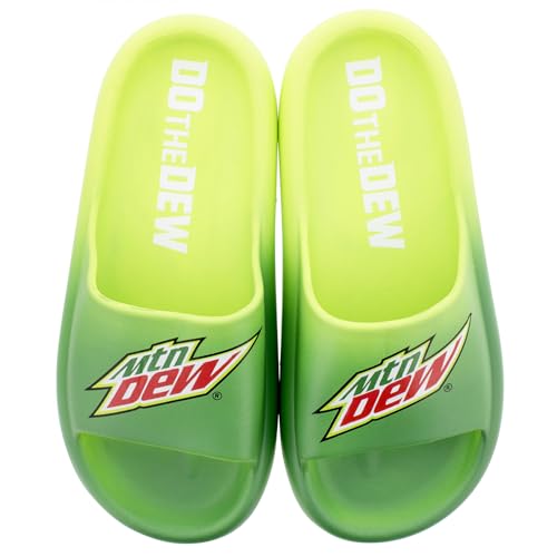 Ground Up Mountain Dew Do the Dew Men's Comfort Slide Sandals2