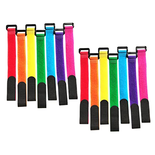 BIUDECO Fishing Rod Ties 20pcs Reusable Straps Daily Use Fixing Straps Lightweight and Compact for