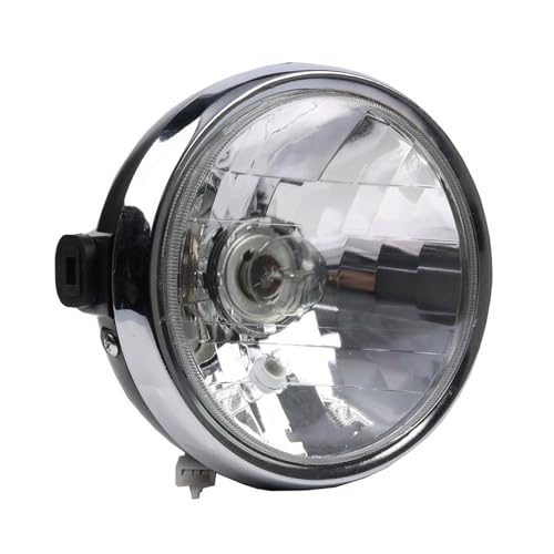 Phare moto YBR125 rond résistant 7 pouces 35W pour remplacer une optique cassée
