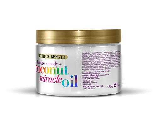 OGX Coconut Miracle Oil Hair Mask for Damaged Hair, 168g - Image 3