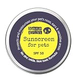 Noseprint Pet Sunscreen Balm, SPF 50, 15ml Tester, Zinc Oxide Free, Lick-Safe, Water-Resistant, for Dogs, Cats & Sensitive Skin