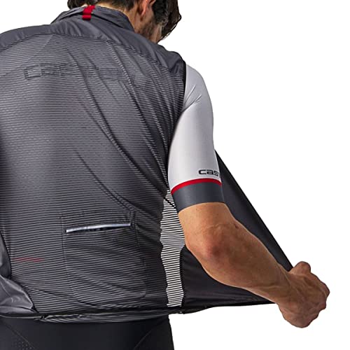 Castelli Aria Vest - Men's Dark Gray, L #TOP3