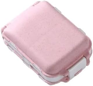 Porta Comprimido Estojo Caixa Organizadora Porta Comprimidos Caixa Porta Remédio Caixa Porta Comprimidos E Suplementos PREMIUM Appari (Rosa)