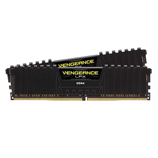 Corsair Vengeance LPX - Módulo de Memoria XMP 2.0 de Alto Rendimiento de 16 GB (2 x 8 GB, DDR4, 3000 MHz, C16), Color Negro