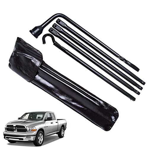 Spare Tire Tool Kit With Carry Bag Replacement For Spare Jack Fits Dodge Ram 1500 2002-2015 #TOP1