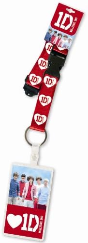 One Direction 1D Lanyard - with Niall, Harry, Zayn, Louis, Liam