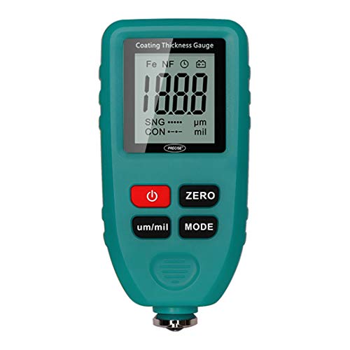 Image of Precise Magnetic Used Car Body Repair, Paint Depth Mil Paint or Metal Coating Thickness Gauge Gauge (Grey)