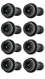 WOTOR Wine Saver with 8 Vacuum Stoppers, Wine Stopper, Wine Preserver, Reusable Bottle Sealer Keeps