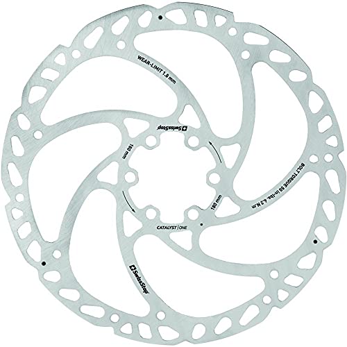 Swissstop Disco Freno Catalyst One 6AGUJ.180, Sport, Plata/Negro (Multicolor), Talla Única Cover