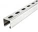 Strut Channel, 2 ft. L, 304 Stainlss Steel