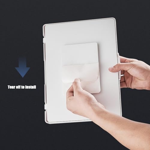 Contenedor para bañera de tablet impermeable con soporte de pared 7