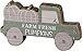 Primitives by Kathy Chunky Regalsitzer, 15,2 x 8,3 cm, Truck – Farm Fresh Pumpkins
