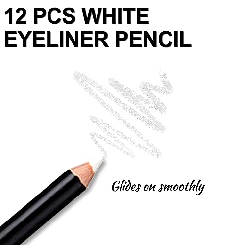 12 lápices delineadores blancos Erinde pack 12 miniatura 3