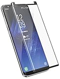 Samsung Galaxy S9 Plus Tempered Glass Screen Protector - Curved MagGlass (SR90 Scratch-Proof/Shatterproof) Full Lens & Sensor Coverage Screen Guard (Includes Easy-on applicator)