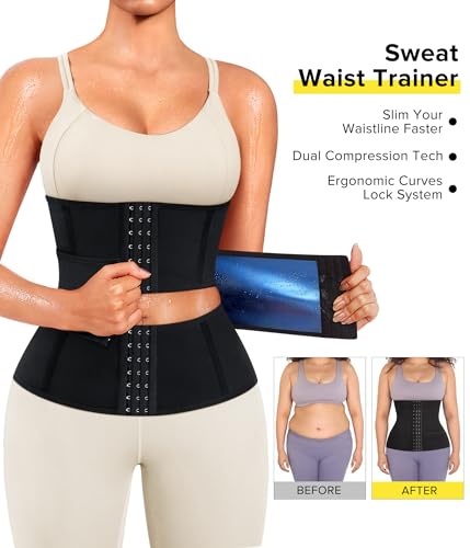 Junlan Waist Trainer for Women Shapewear - Tummy Control Waist Cincher Segmented Body Shaper3