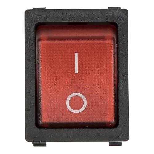 Interrupteur à bascule bateau KCD4 jaune 220V 20A 4 broches