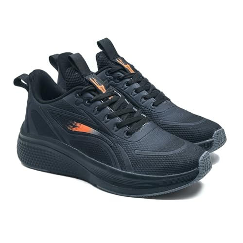 Image of ASIAN Quantum-27 Men's Sports Running Shoes with See-Through Air Sole, Memory Foam Comfort, Breathable Knit Upper & Stylish Athletic Performance Design