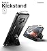 Dexnor Full Body Case for Samsung Galaxy Note 9/6.4 inches, [Built in Screen Protector and Kickstand] Heavy Duty Military Grade Protection Shockproof Protective Cover for Galaxy Note 9,Black