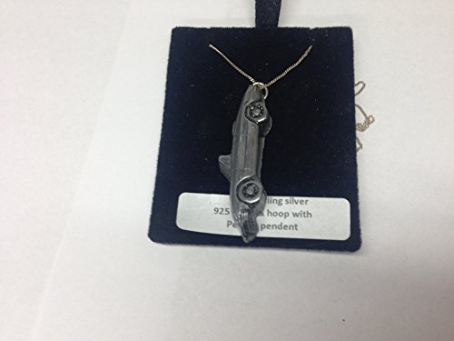 Collier Alfa Romeo Spider en argent 925 fait main avec son écrin cadeau