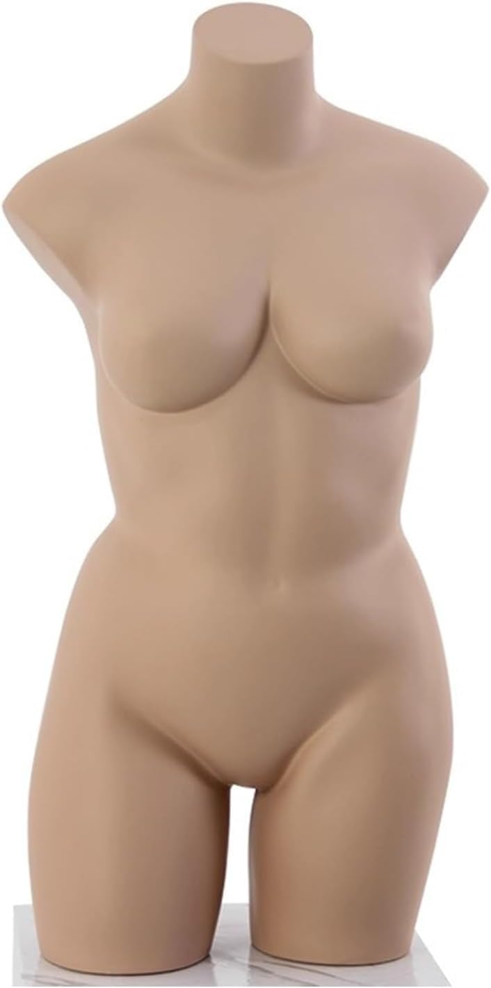 CONGRUI European and American Style Plus Size Body Retail Mannequin Half Torso Used to Showcase Swimsuits Lingerie