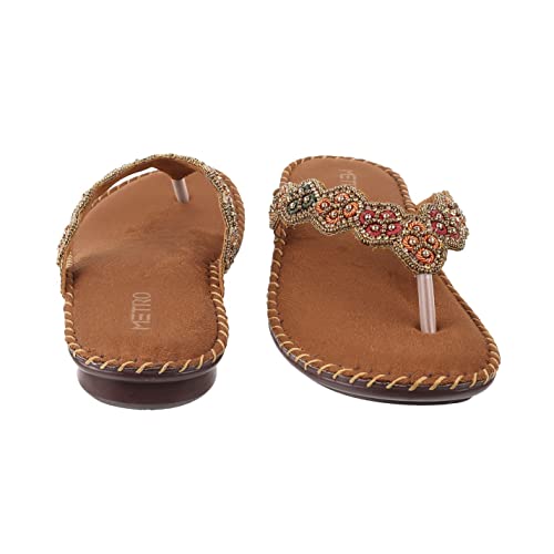 Image of Metro Women's Faux Leather Fashion Slip-on Sandal