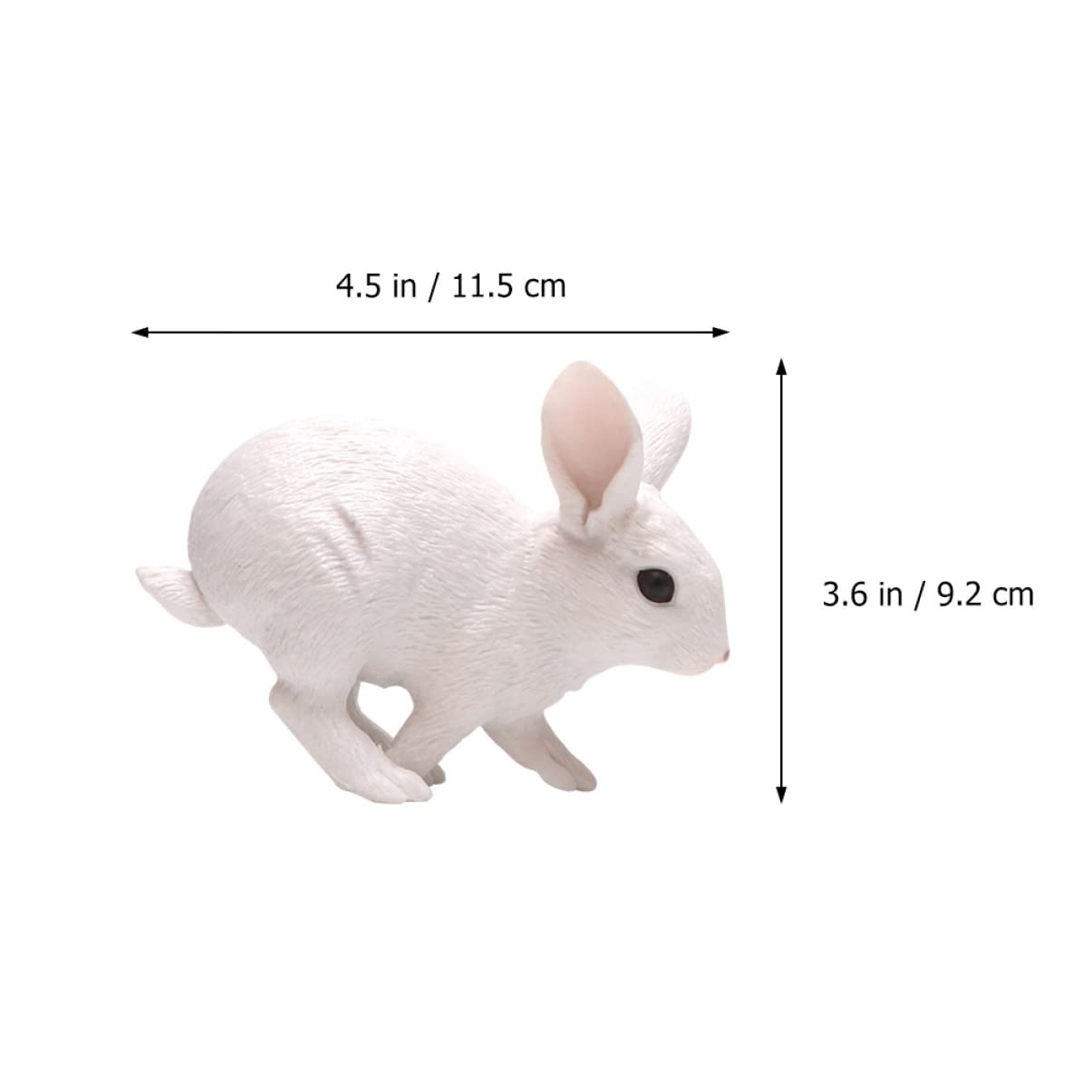 Toyvian 2 Pezzi Piccoli Animali Figure Pvc Figurina Realistica Scultura Figurina Per Arredamento Casa