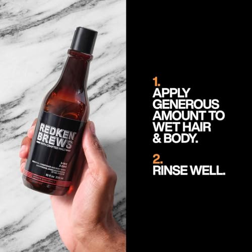 Foto von REDKEN 3-in-1 Shampoo, Conditioner und Coproral Bad Gel, 1000 ml, Zeder