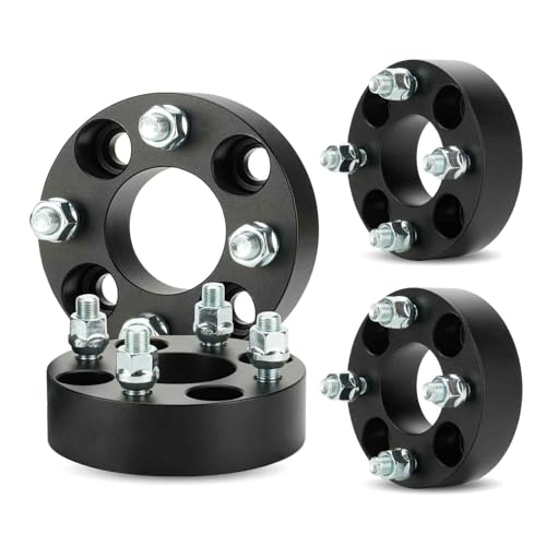 TadaMark 4x4 Wheel Spacers 1.5in Wheel Adapters Forged 4 Lug fit for Golf Cart EZ GO Club Car 62mm Bore with 1/2 x 20 Studs 4pcs