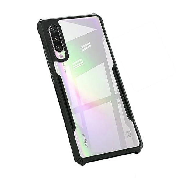 COBERTA Back Cover for Mi A3 Back Cover Case - Black Transparent (B0CFJNKPB3) Amazon Price History, Amazon Price Tracker