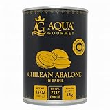 Aqua Gourmet – Canned Chilean Abalone in Brine, 15 oz