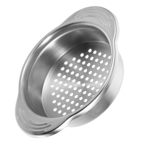 DECOMELODY Colino Filtrante Acciaio Inossidabile Per Lattine Scolapasta Per Cibo e Verdure Strumento Di Cottura Pratico e Facile Da Pulire Per Cucina e Canning