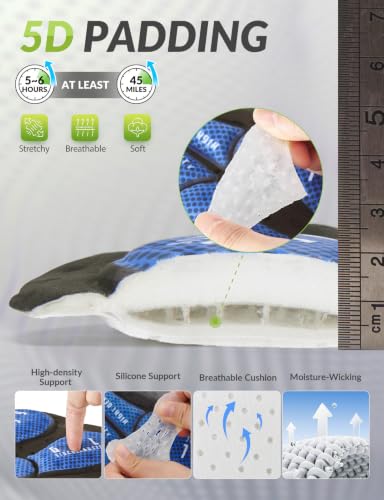 baleaf Men's 5D Padded Bike Underwear