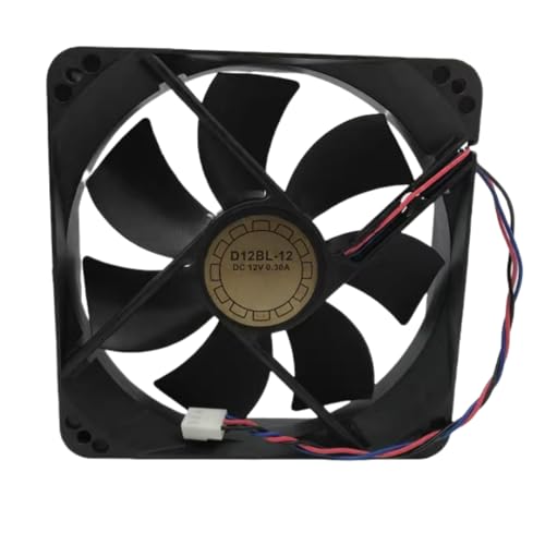 Ventilateur de refroidissement DC12V 0,30A anti surchauffe pour serveur