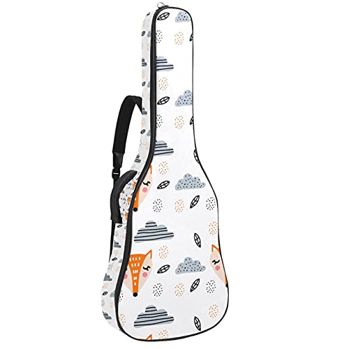 Housse de guitare acoustique pour le transport quotidien en cours et répétitions