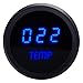 2-1/16 LED Digital Water Temp Gauge 18-255 Degr