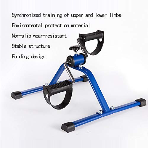 Mini bicicleta de ejercicio portátil para piernas y brazos miniatura 5