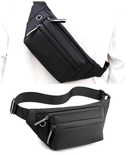 VR PRIME Waist Bag for Men Side Bag | Fanny Waist Pouch Pack | Travel Side Sling Waist Bag | Travel...