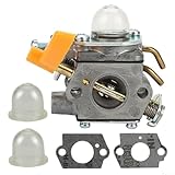 Minhe Carburateur de rechange pour souffleur de débroussailleuse Homelite Ryobi 25 cc/26 cc/30 cc, C1U-H60