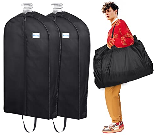 MISSLO 3 Pack 43" Garment Bags2
