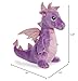 Aurora® Enchanting Sparkle Tales™ Larkspur Dragon™ Stuffed Animal - Magical Adventures - Endless Play - Purple 12.5 Inches