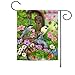 Toland - Watering Time - Decorative Birds Flower Floral Spring Cute Animal USA-Produced Garden Flag