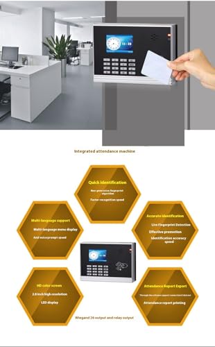 Machine de présence TD300 pour gérer le temps de travail dans les commerces