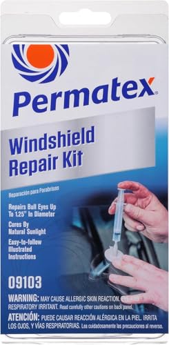 Belgrade Parts & Service, Inc. Heavy Duty Automotive Windshield Repair Kit for Chipped and Cracked Windshields.