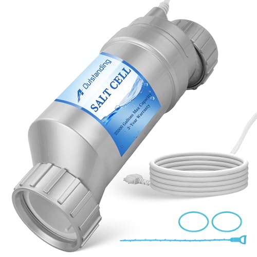 T-9 Salt Cell Replacement for Hayward W3T-Cell-9 25 000 Gallon Pool Upgraded Silver Edition Fits AquaRite ProLogic SwimPure Plus 2-Year Warranty