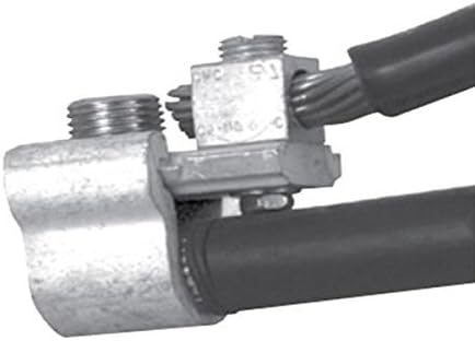 Milbank K4977-INT Tap Connector with Internal Hex Set Screw 12-1/0 AWG Aluminum