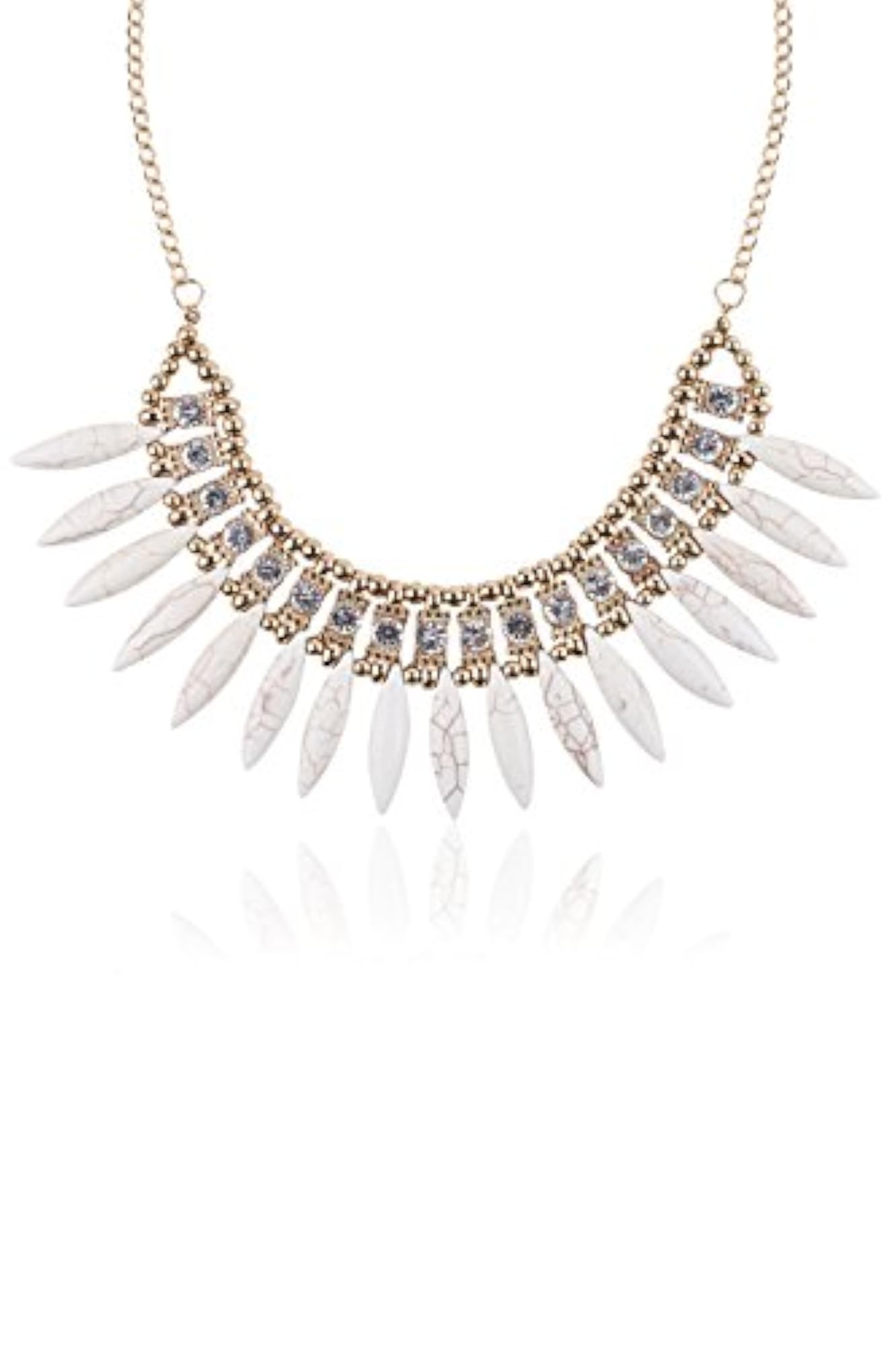 Women's Shining Diva Statement Necklace, Bold Design