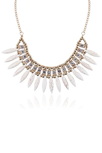 Women's Shining Diva Statement Necklace, Bold Design