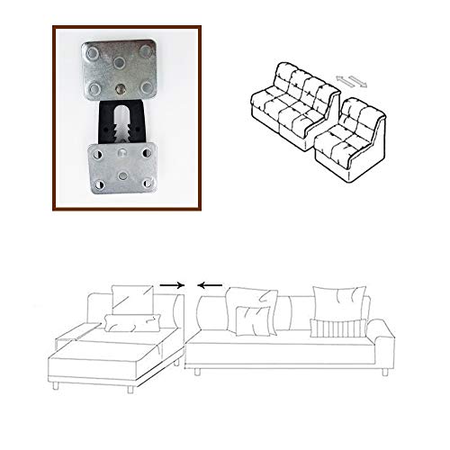 Conectores de sofá seccionales para mantener tu sala modular unida y cómoda 8