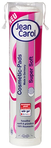 Jean Carol Duo Pads Super Soft mit Aloe Vera (Abschminkpads), 2er Pack (2 x 60 Stück) Cover