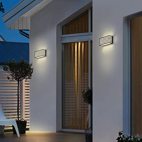 Dr.lazy 12W Led Wall Lamp Outdoor LED Wall Sconce IP65 Waterproof Wall Lighting Aluminium Modern Outside Wall Lights for Terrace Garden - Image 4